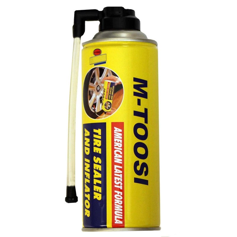 اسپری ضد پنچری و رفع پنچرگیری 450ml برند m-toosi (اصل)